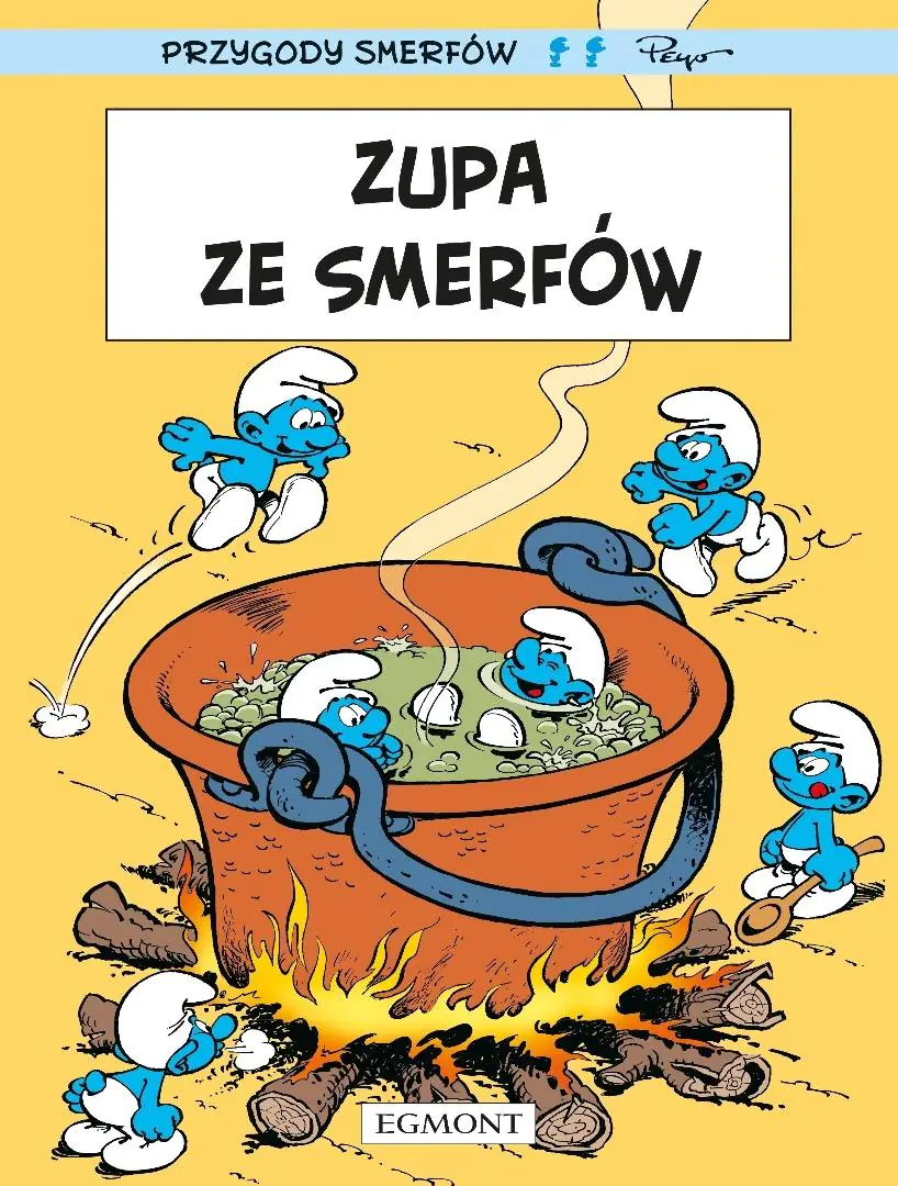 Książka - Smerfy. Zupa ze Smerfów