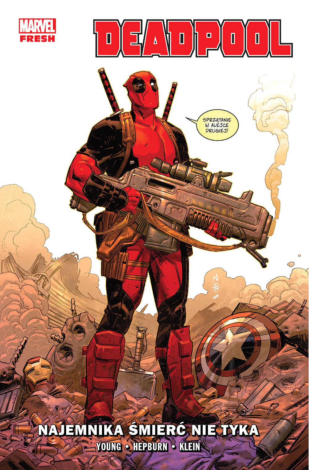 Książka - Deadpool. Tom 1. Najemnika śmierć nie tyka