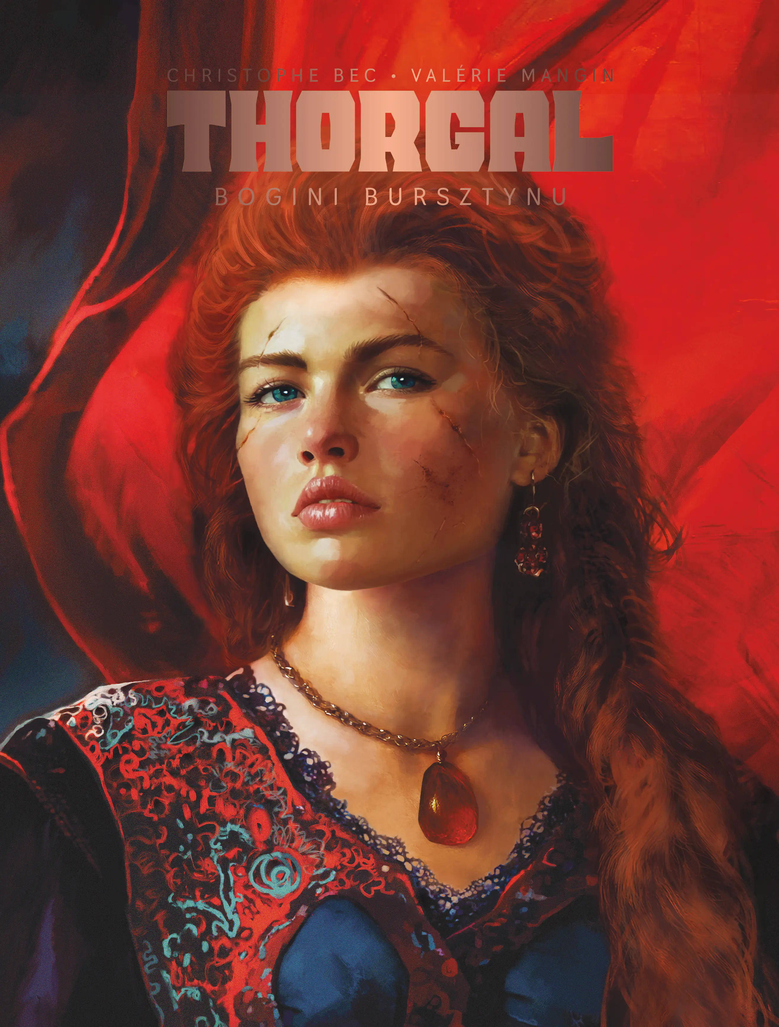Książka - Bogini bursztynu. Thorgal. Saga
