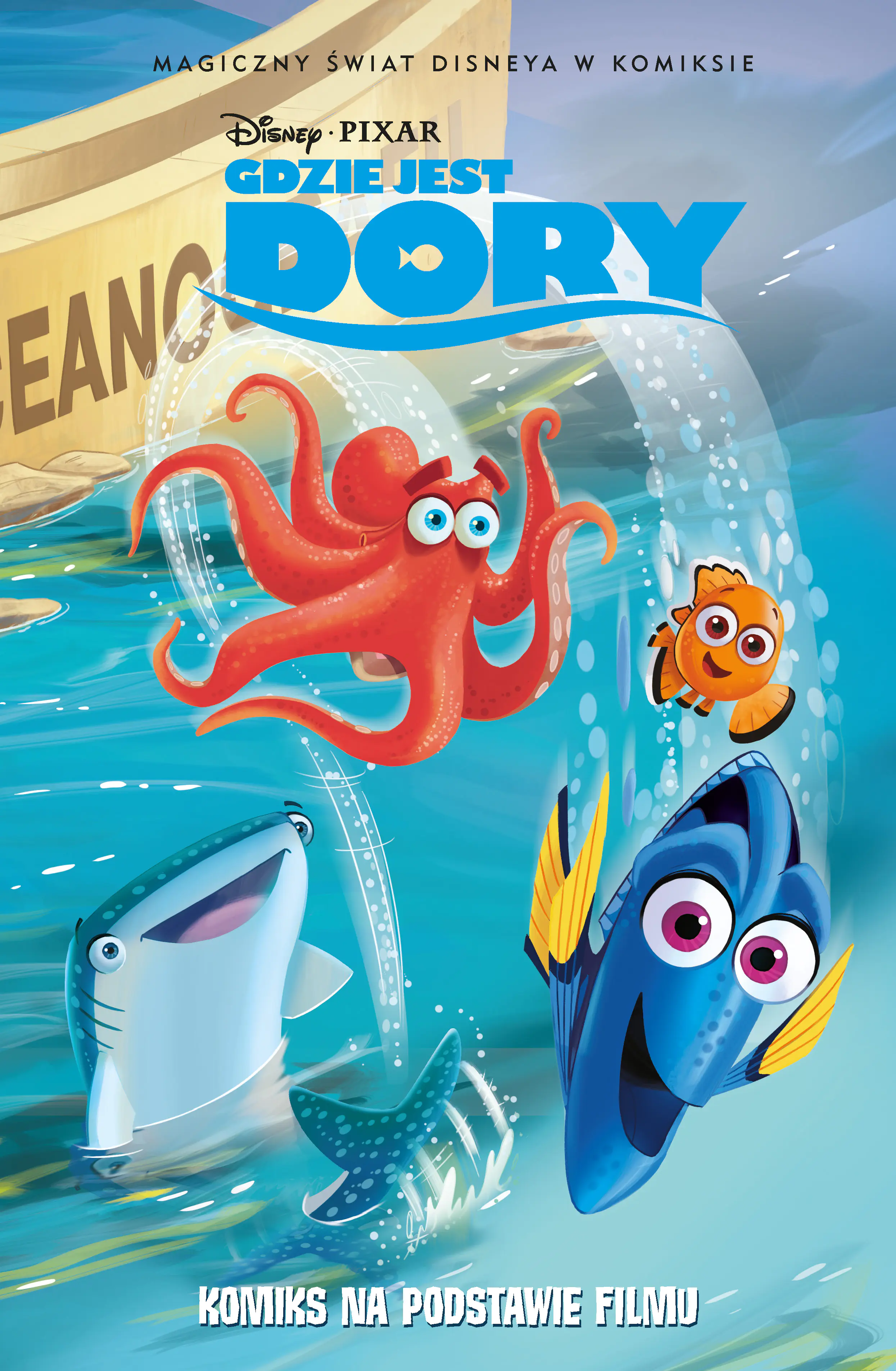 Książka - Magiczny świat Disneya w komiksie. Gdzie jest Dory