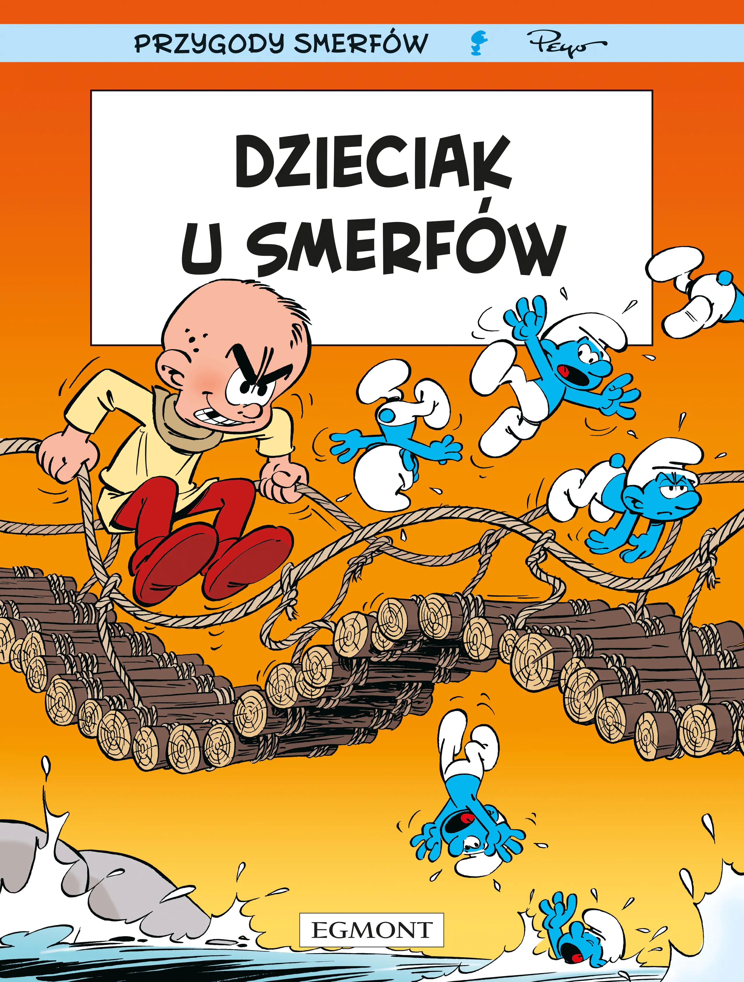 Książka - Smerfy. Dzieciak u Smerfów