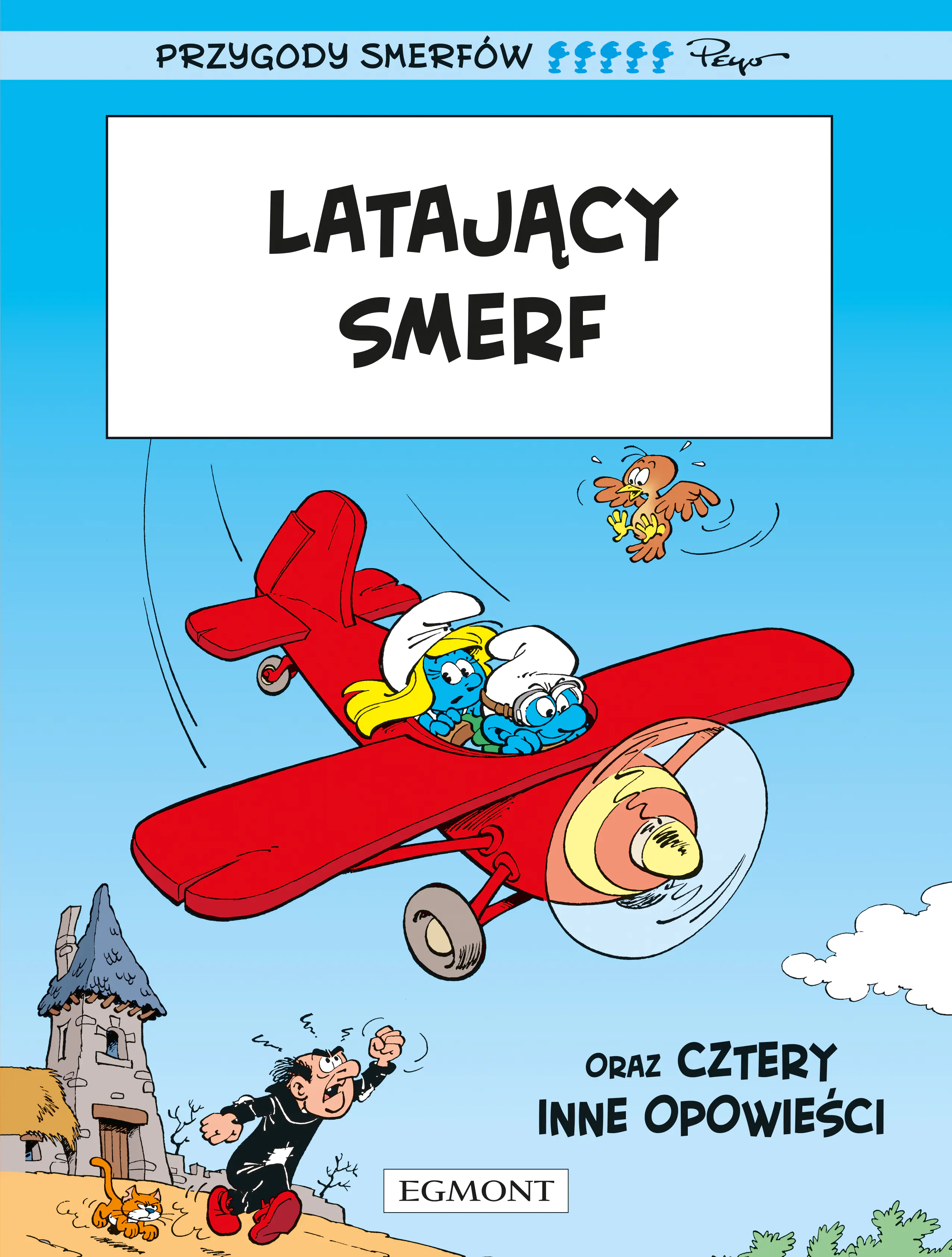 Książka - Smerfy. Latający Smerf