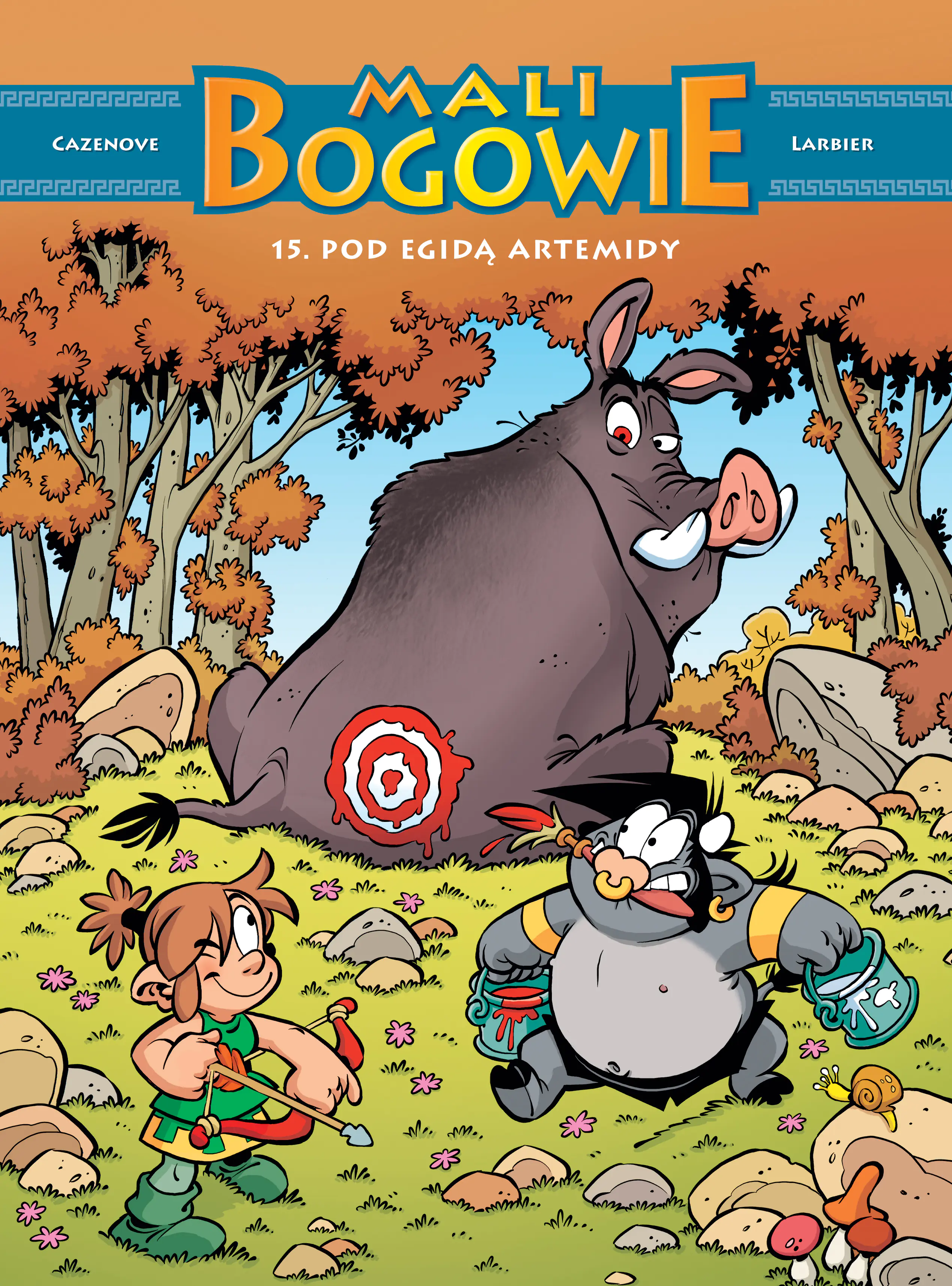 Książka - Mali bogowie. Pod egidą Artemidy. Tom 15