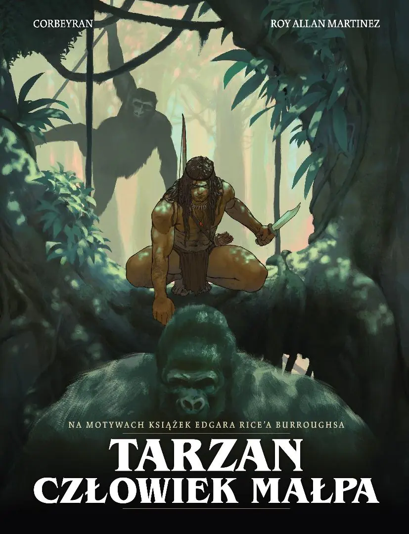 Książka - Tarzan. Człowiek małpa
