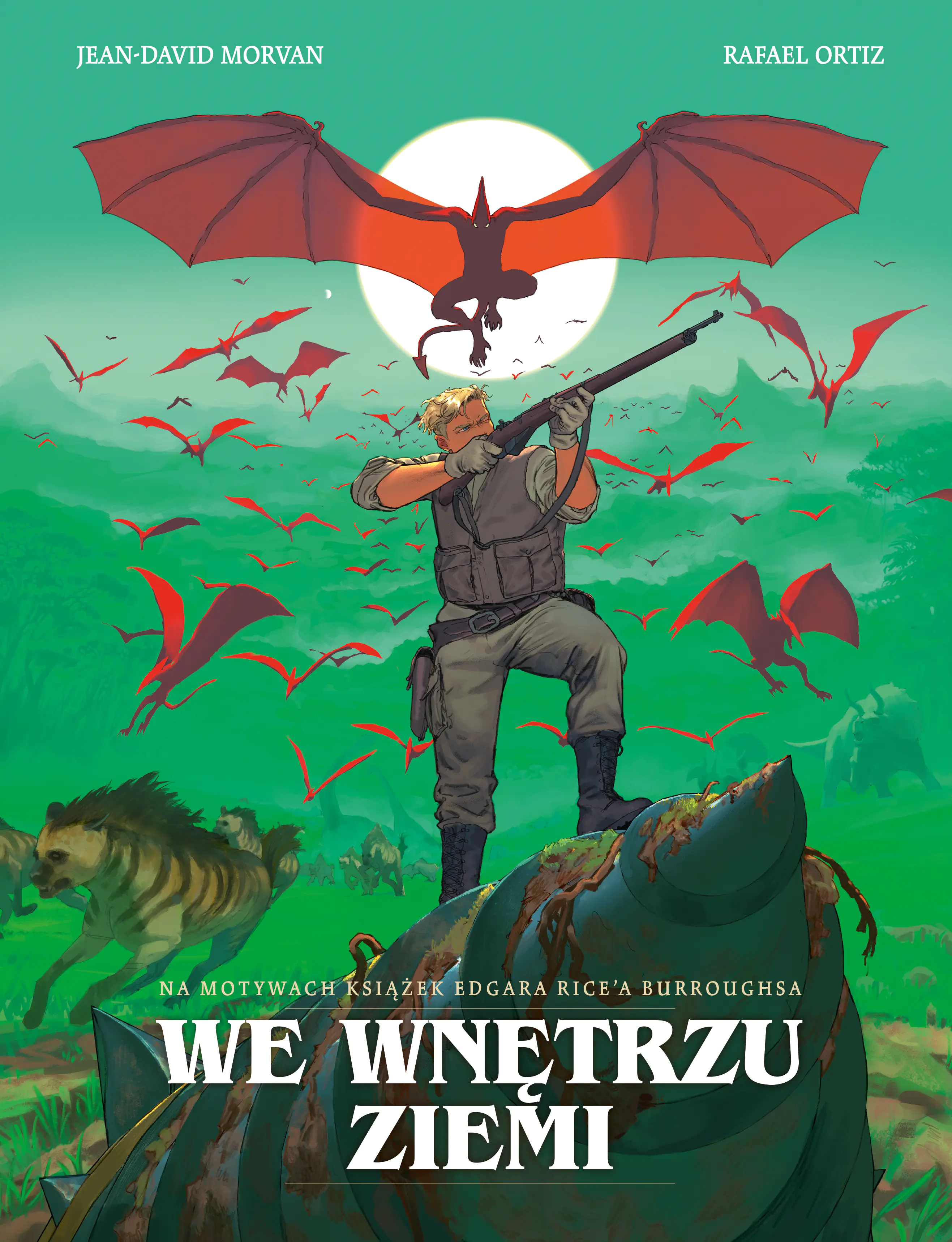 Książka - We wnętrzu Ziemi