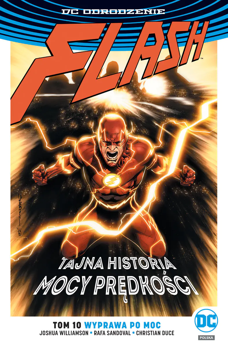 Książka - Wyprawa po moc. Flash. Tom 10