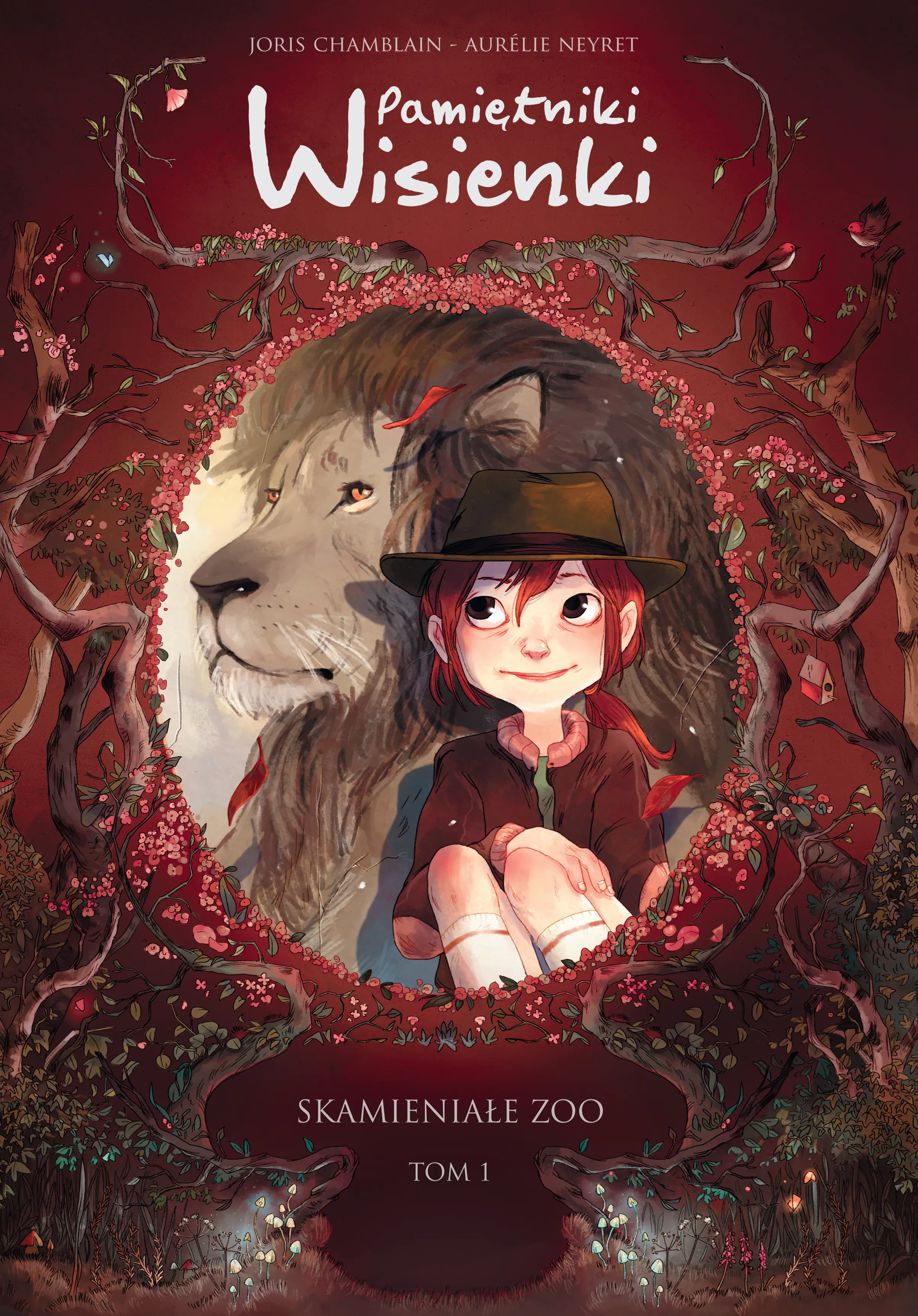 Książka - Skamieniałe zoo. Pamiętniki Wisienki. Tom 1