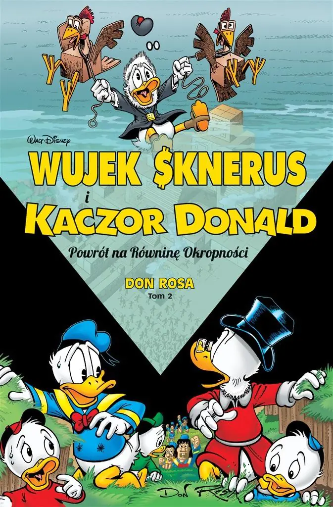 Powrót na Równinę Okropności. Wujek Sknerus i Kaczor Donald. Tom 2