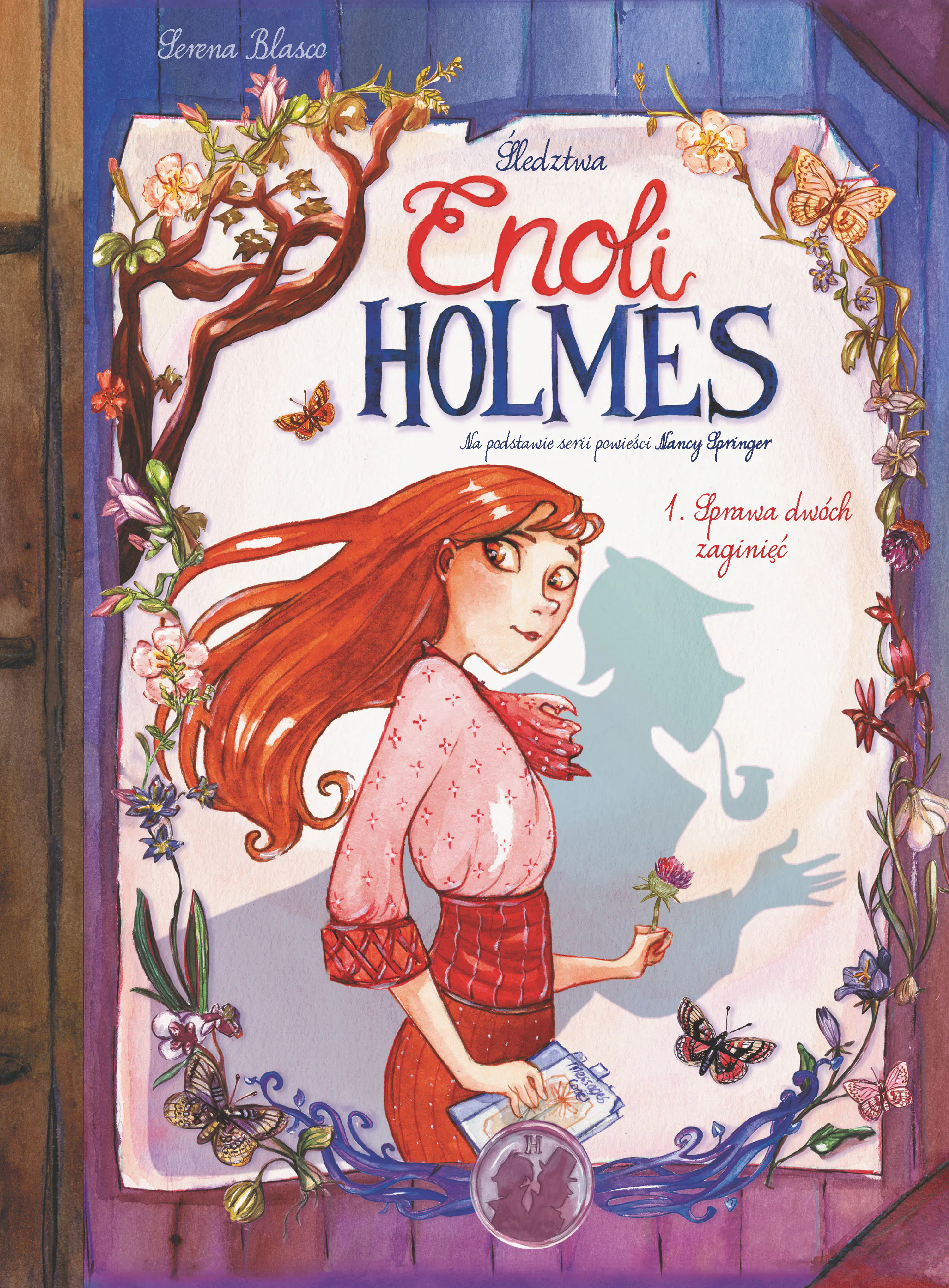 Książka - Sprawa dwóch zaginięć. Śledztwa Enoli Holmes. Tom 1