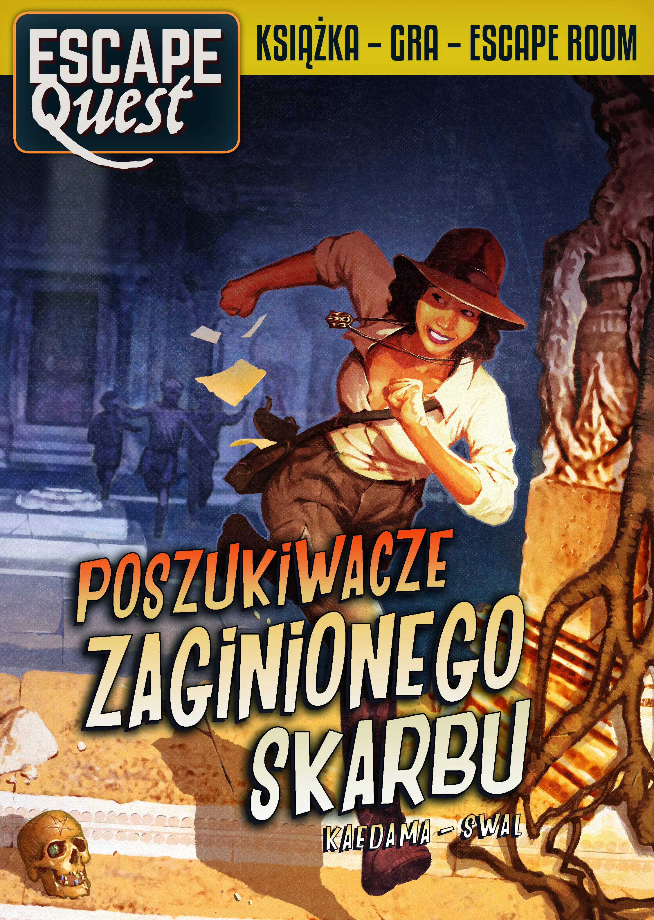 Książka - Poszukiwacze zaginionego skarbu. Escape Quest
