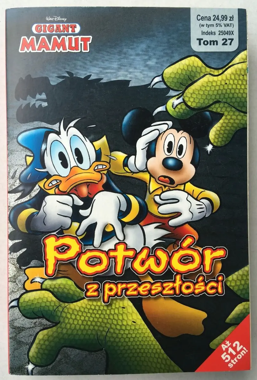 Książka - Gigant Mamut Tom 1/2018 Potwór z przyszłości