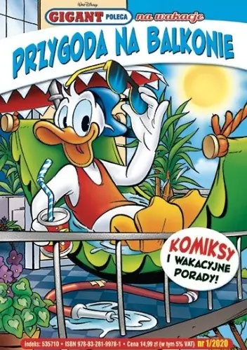 Książka - Gigant Poleca. Przygoda na balkonie