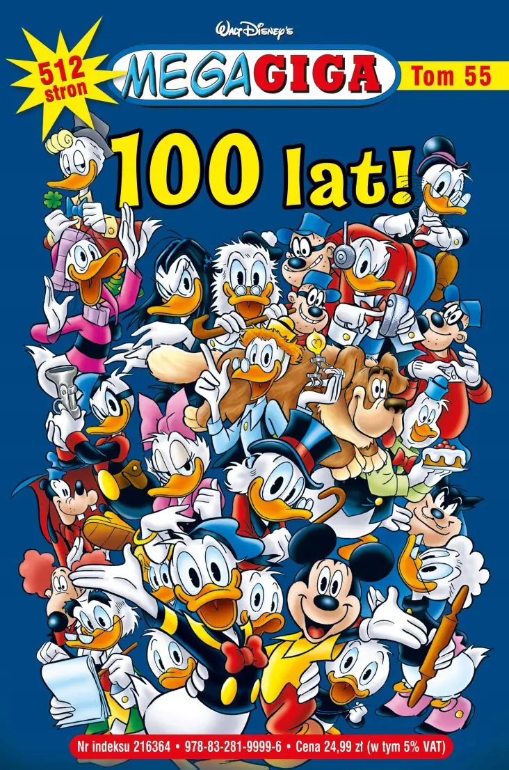 Książka - 100 lat! MegaGiga. Tom 55