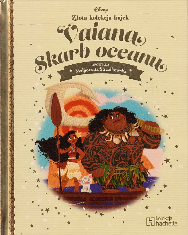 Książka - Vaiana. Skarb oceanu. Disney Złota kolekcja bajek. Tom 54