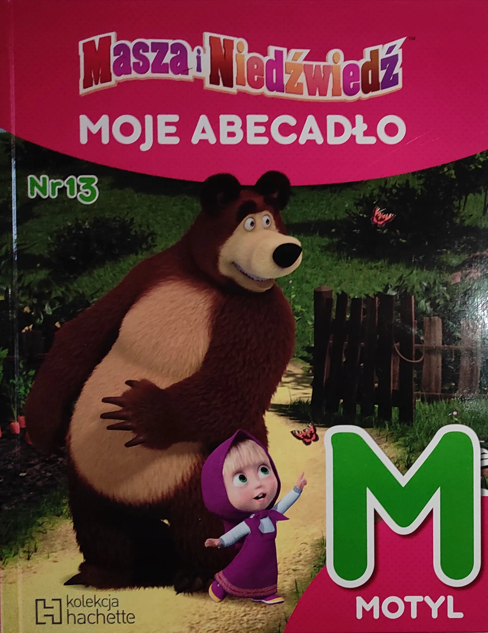 Książka - Masza i Niedźwiedź Moje Abecadło nr 13