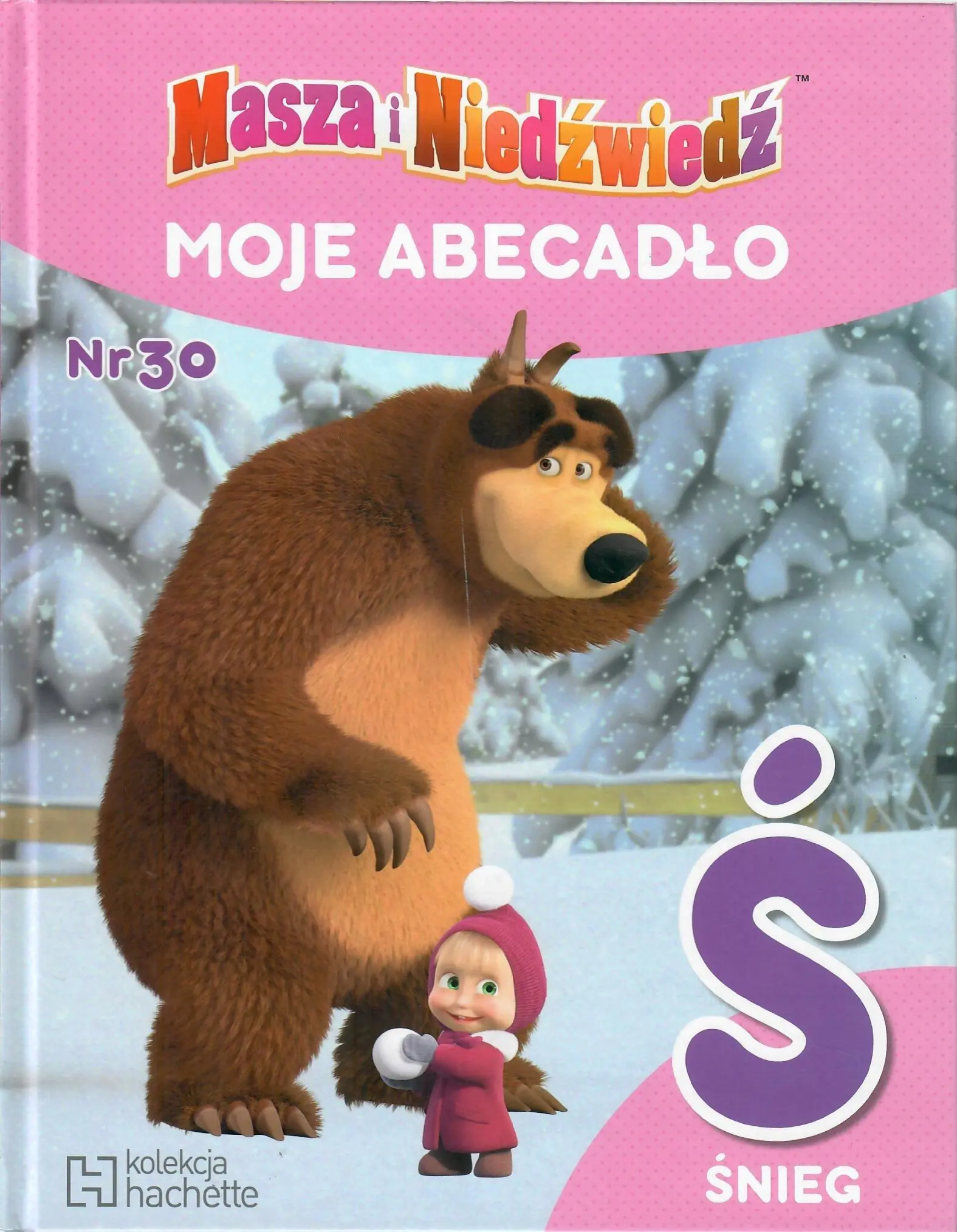 Książka - Masza i Niedźwiedź Moje Abecadło nr 30