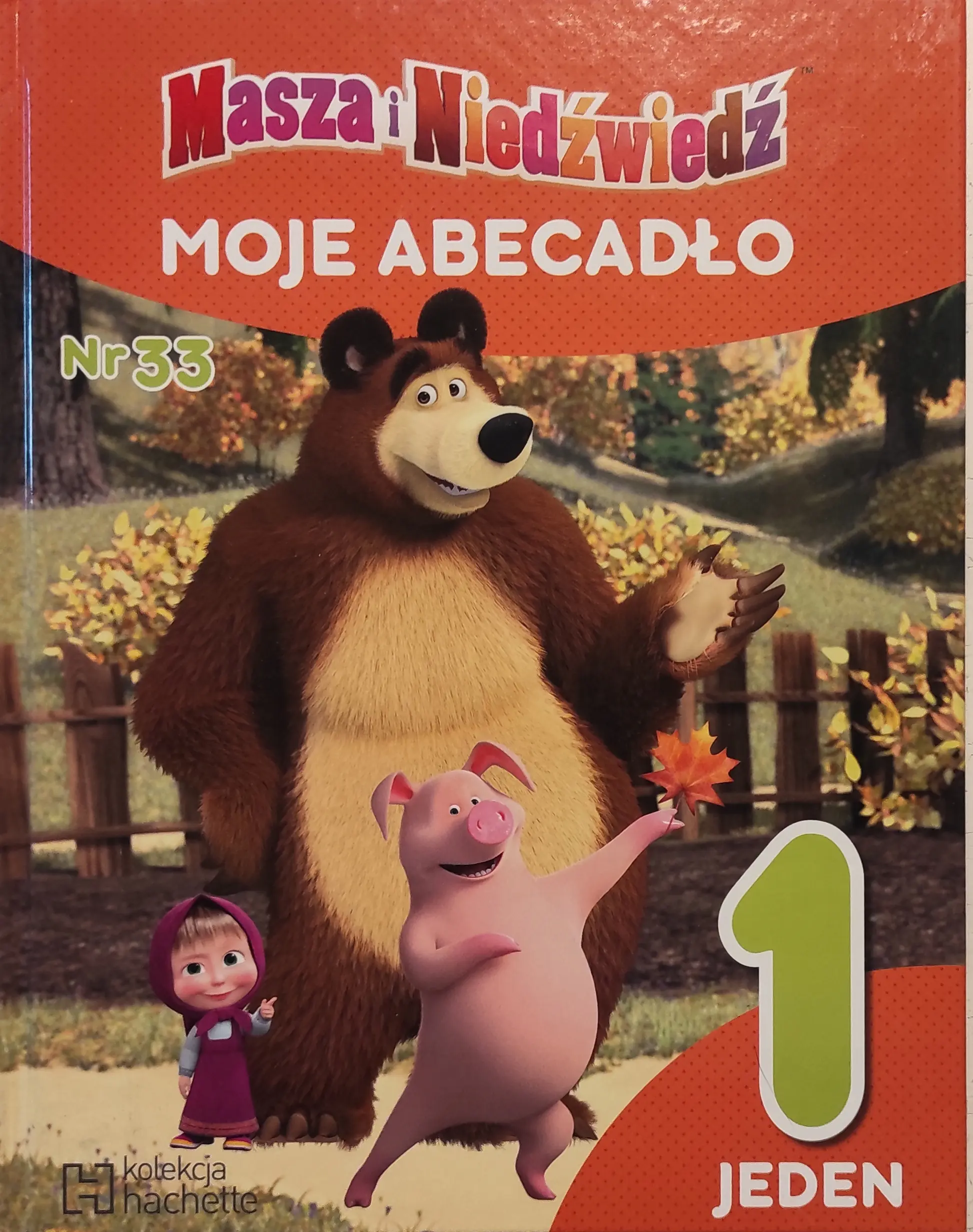 Książka - Moje abecadło Nr 33 1 Jeden
