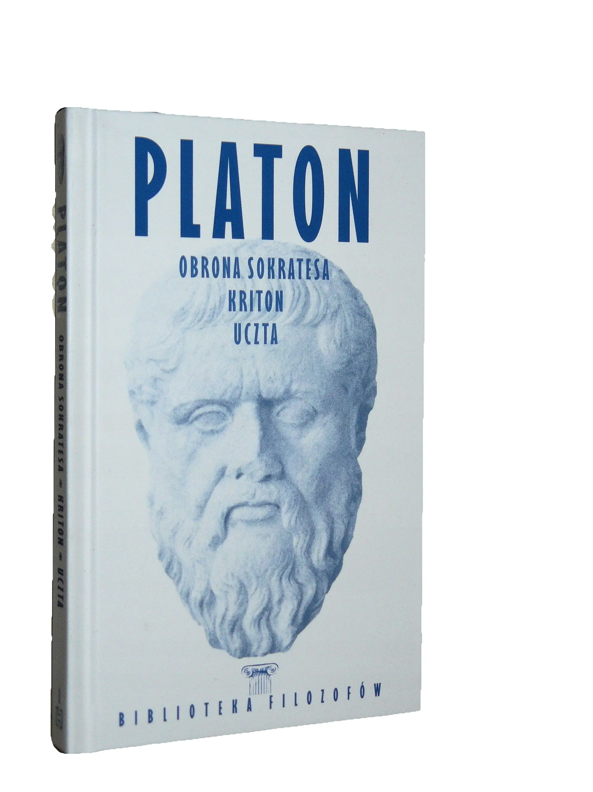 Książka - OBRONA SOKRATESA, UCZTA, KRITON BIBLIOTEKA FILOZOFÓW