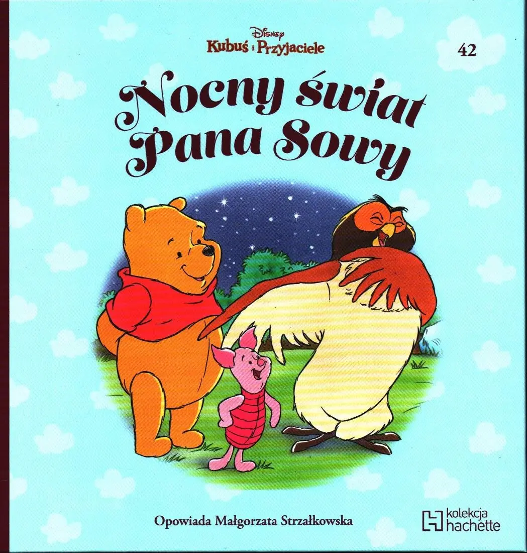 Książka - KUBUŚ I PRZYJACIELE NOCNY ŚWIAT PANA SOWY DISNEY