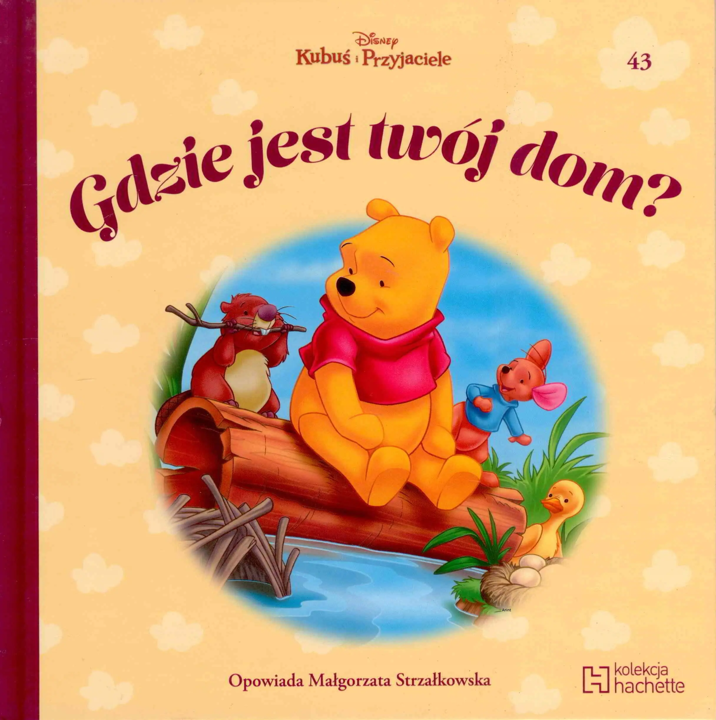Książka - KUBUŚ I PRZYJACIELE GDZIE JEST TWÓJ DOM DISNEY