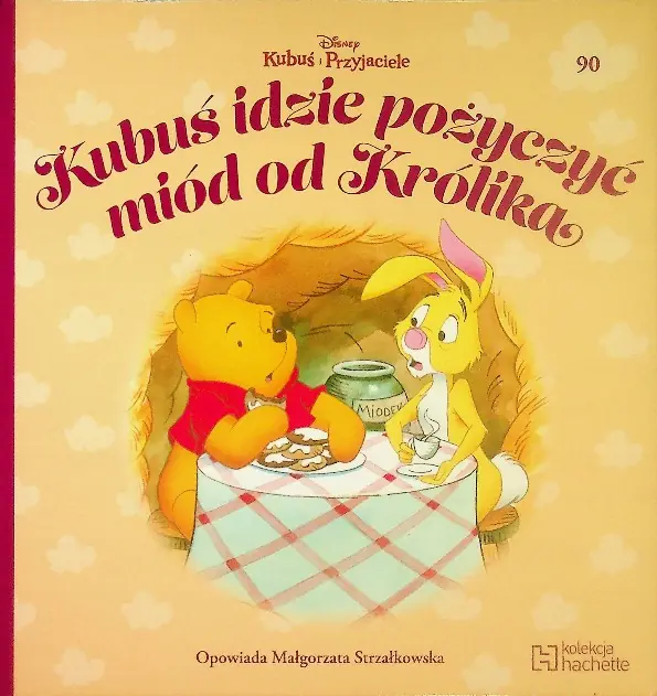 Książka - Kubuś idzie pożyczyć miód od Królika
