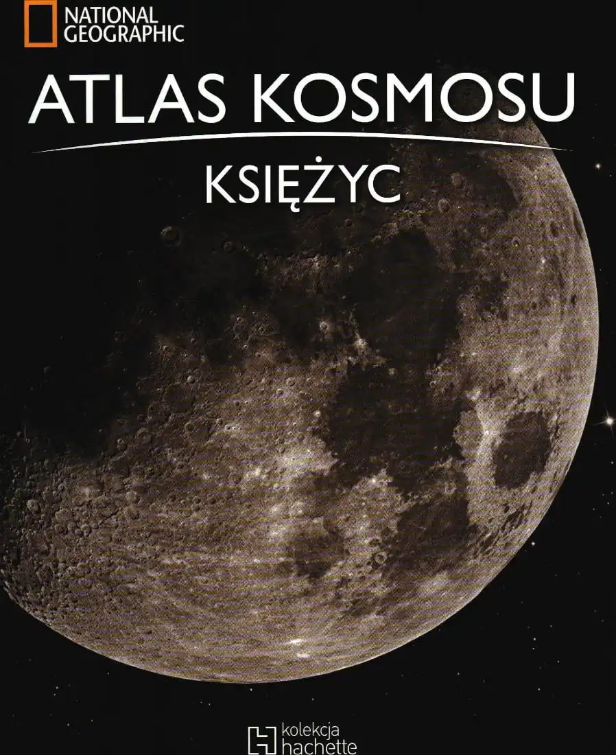 Książka - Atlas kosmosu - Księżyc