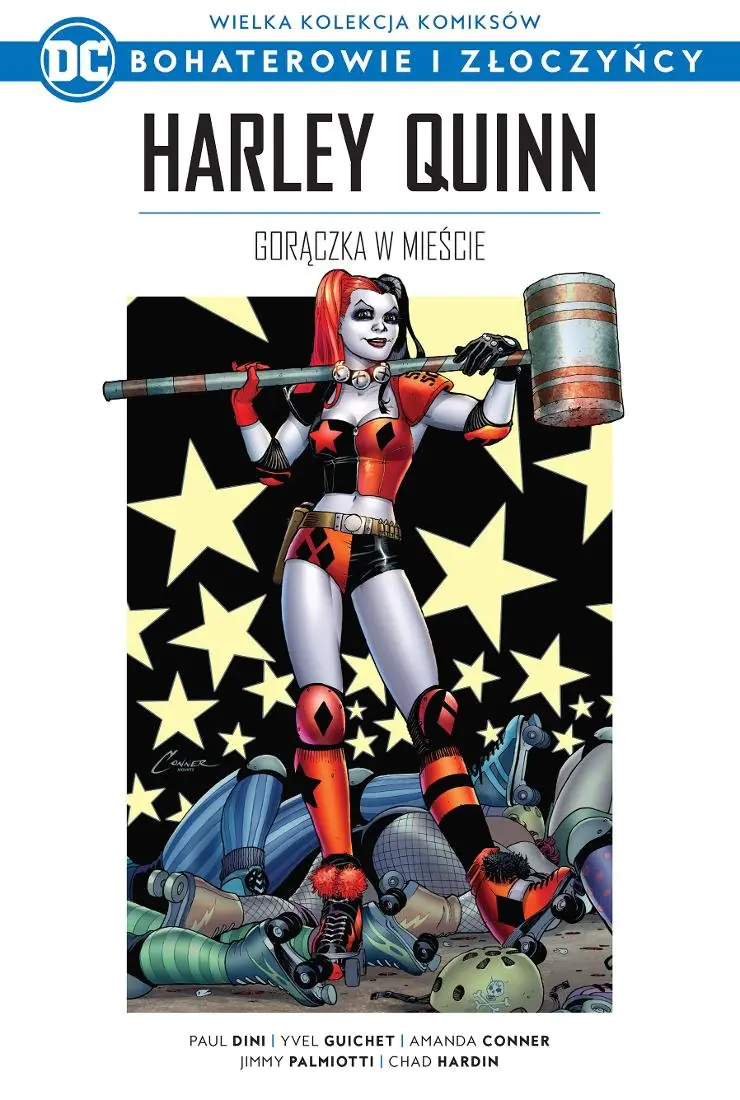 Książka - Wielka Kolekcja Komiksów DC Bohaterowie i Złoczyńcy. Harley Quinn. Gorączka w Mieście Tom 2