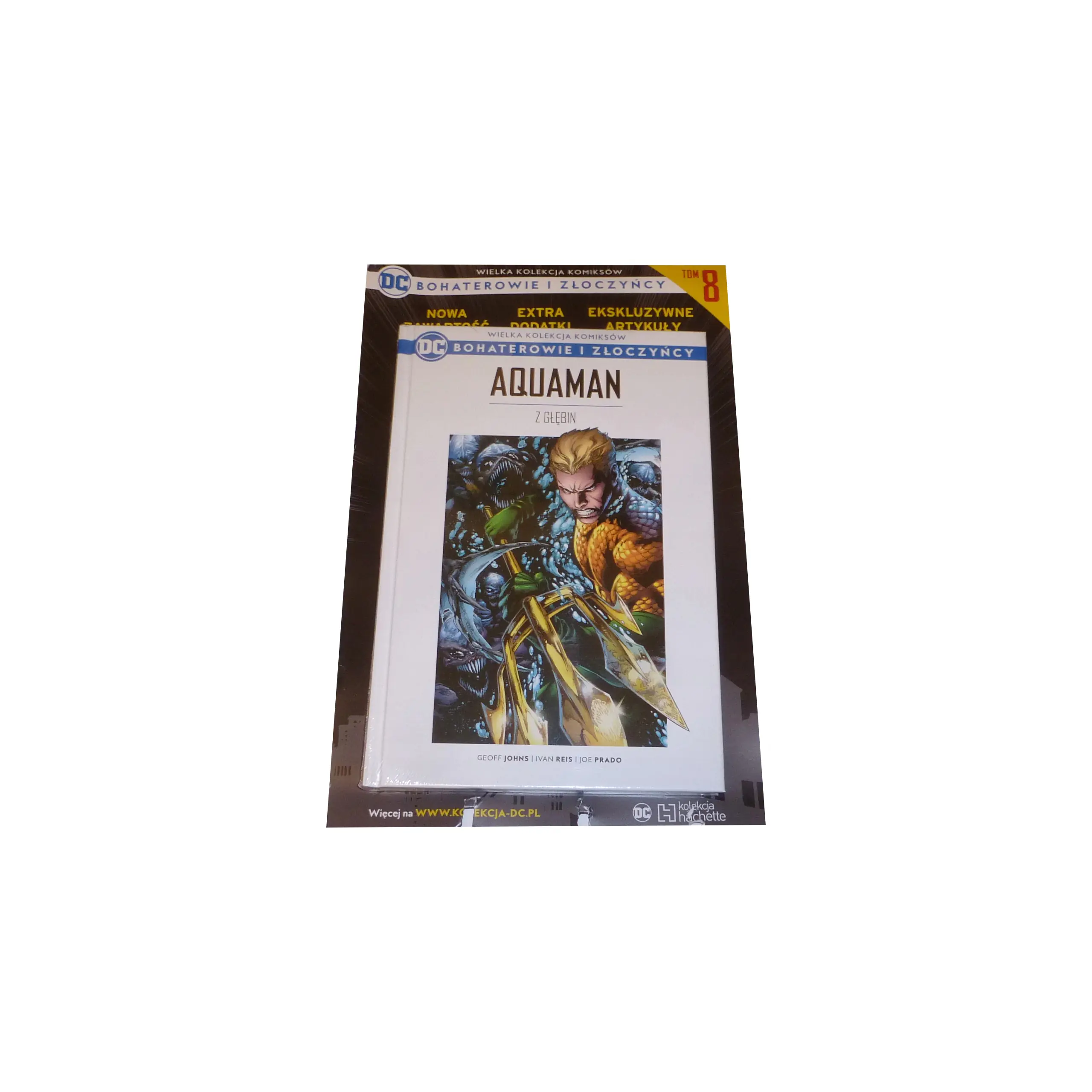 Książka - Wielka Kolekcja Komiksów DC Bohaterowie i Złoczyńcy. Aquaman z głębin Tom 8