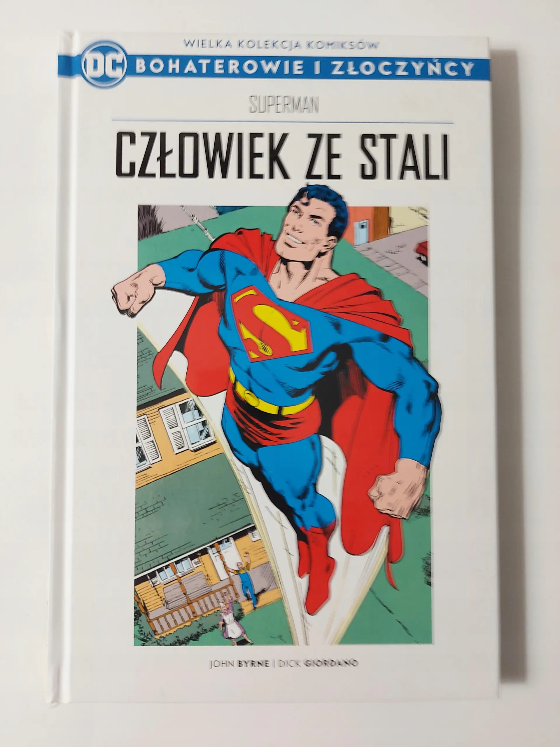 Książka - Wielka Kolekcja Komiksów DC Bohaterowie i Złoczyńcy. Superman Człowiek ze Stali Tom 14