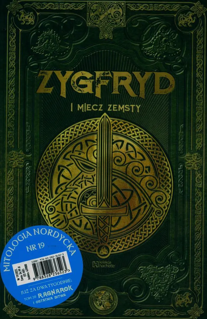Książka - Zygfryd i miecz zemsty