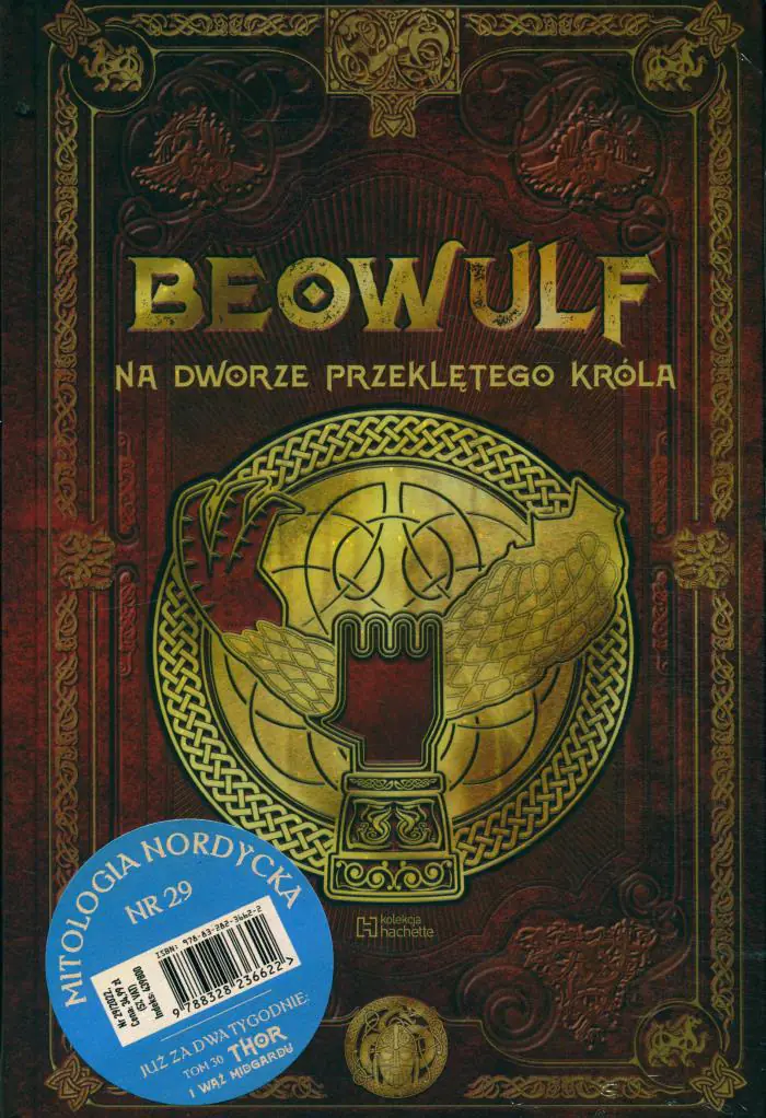 Książka - MITOLOGIA NORDYCKA BEOWULF NA DWORZE PRZEKLĘTEGO KRÓLA