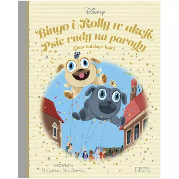 Książka - Bingo i Rolly w akcji. Psie rady na parady Złota Kolekcja Bajek 41