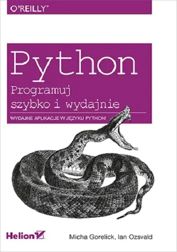 Książka - Python. Programuj szybko i wydajnie