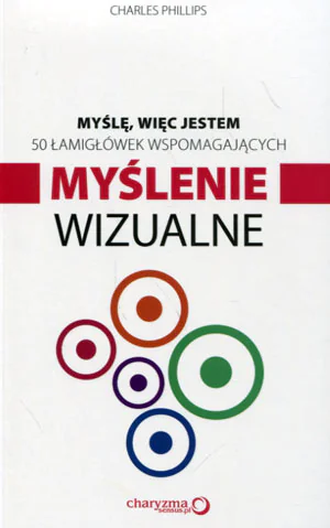 Książka - Myślę, więc jestem. 50 łamigłówek wspomagających myślenie wizualne