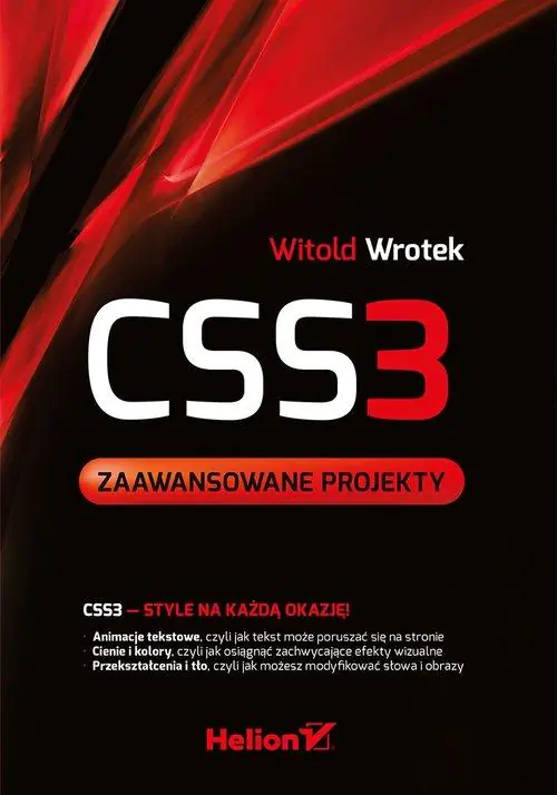 Książka - CSS3. Zaawansowane projekty