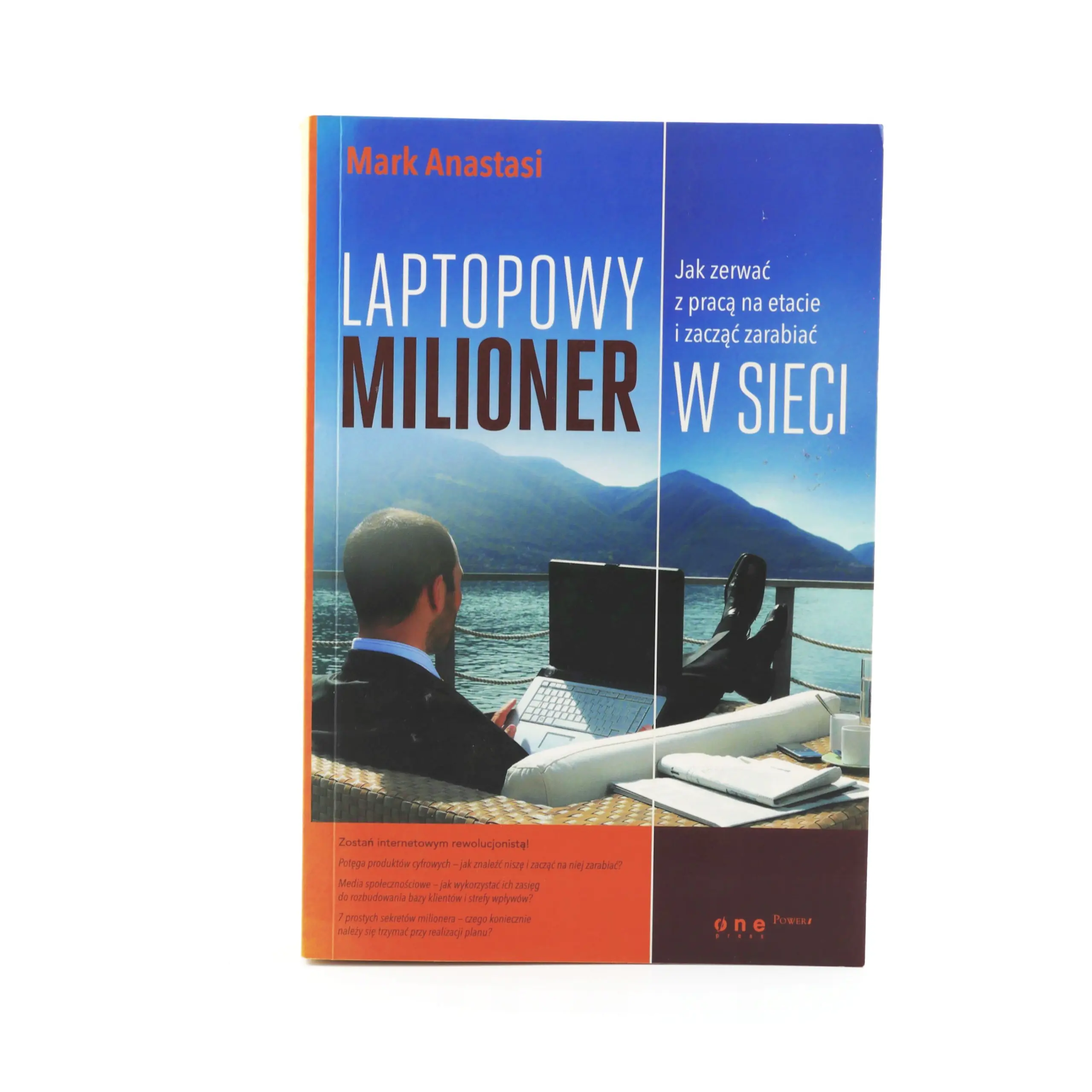Książka - Laptopowy Milioner. Jak zerwać z pracą na etacie i zacząć zarabiać w sieci