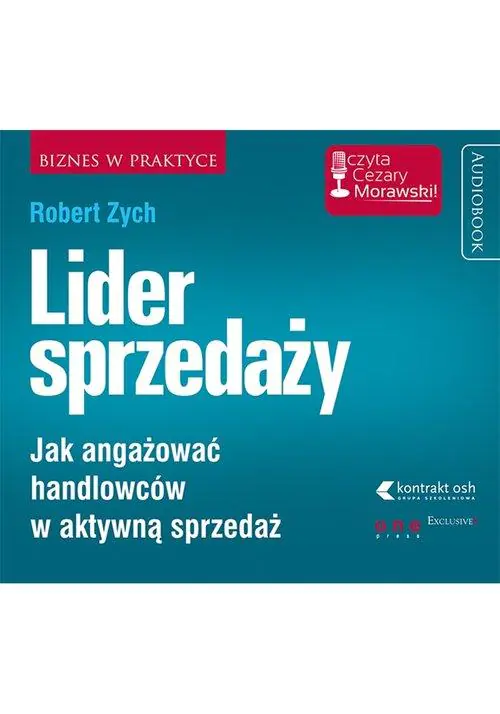 Książka - Lider sprzedaży. Jak angażować handlowców w aktywną sprzedaż