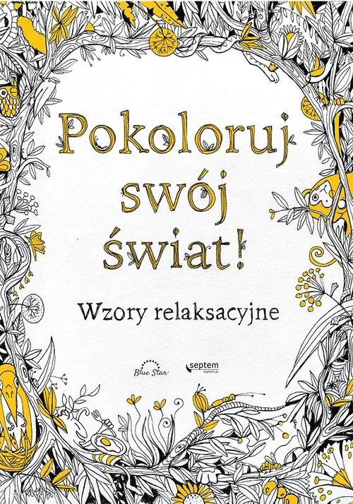 Książka - Pokoloruj swój świat! Wzory relaksacyjne