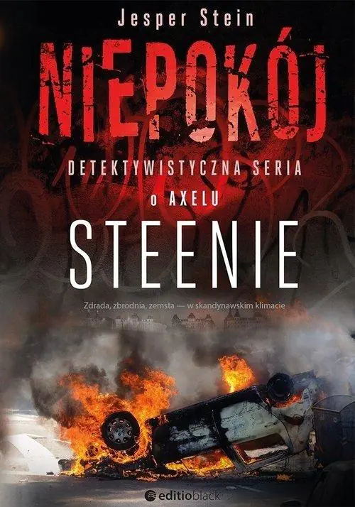 Książka - Niepokój. Detektywistyczna seria o Axelu Steenie