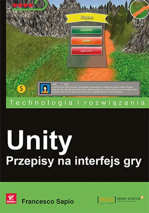 Książka - Unity. Przepisy na interfejs gry