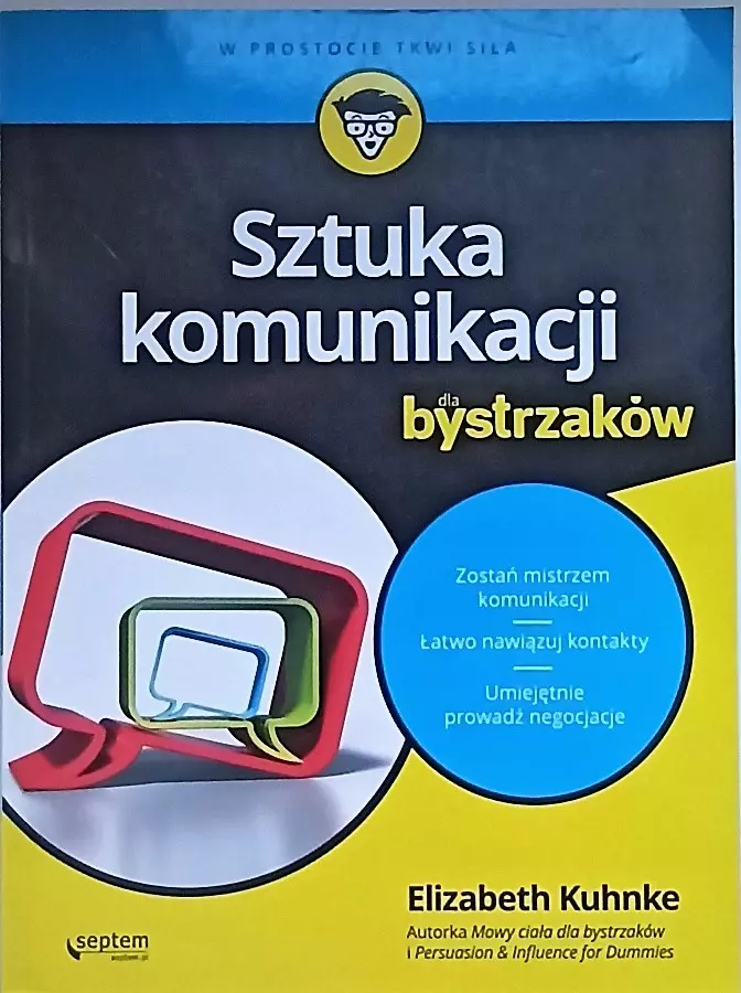 Książka - Sztuka komunikacji dla bystrzaków