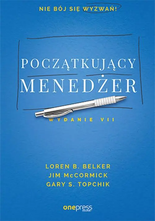 Książka - Początkujący menedżer