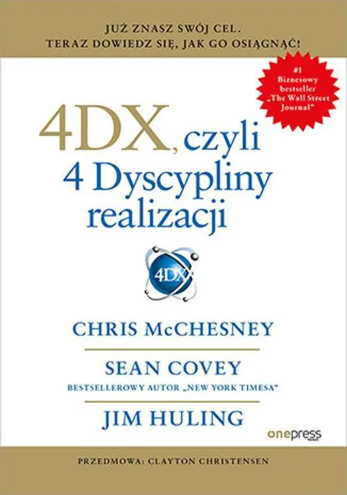Książka - 4DX, czyli 4 Dyscypliny realizacji
