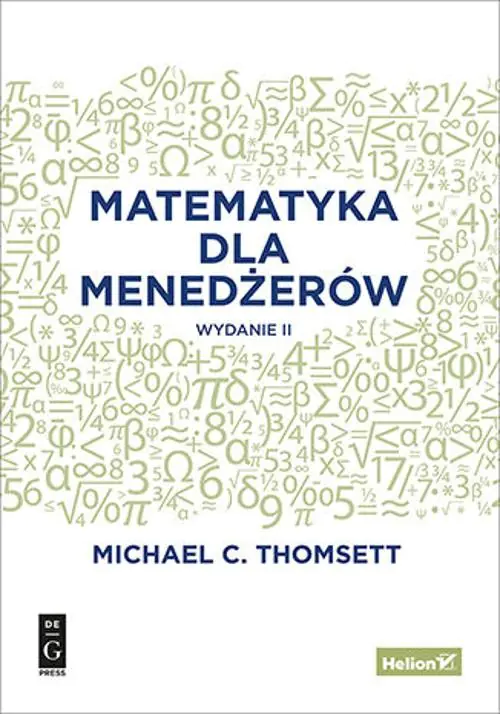 Książka - Matematyka dla menedżerów