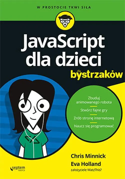 Książka - JavaScript dla dzieci dla bystrzaków