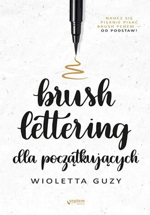 Książka - Brush lettering dla początkujących