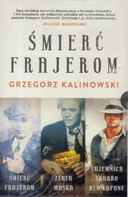 Książka - Pakiet: Śmierć frajerom / Złota maska / Tajemnica skarbu Ala Capone