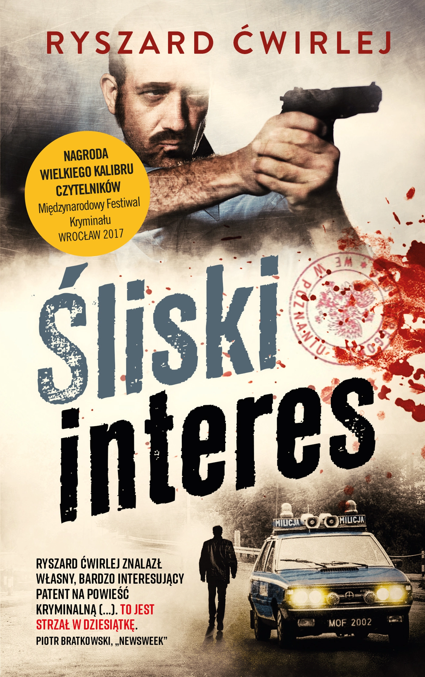 Książka - Śliski interes. Milicjanci z Poznania. Tom 7