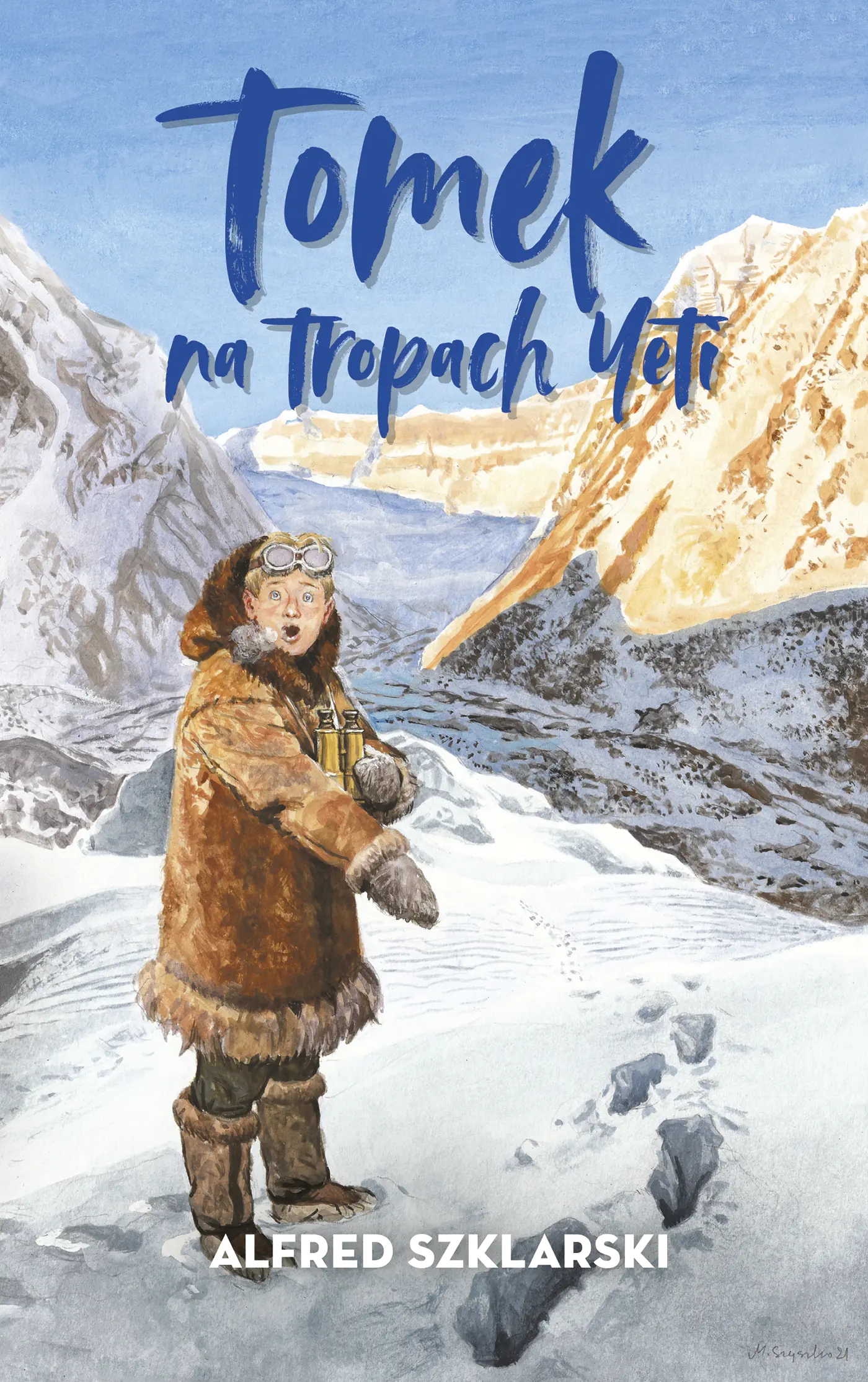 Książka - Tomek na tropach Yeti