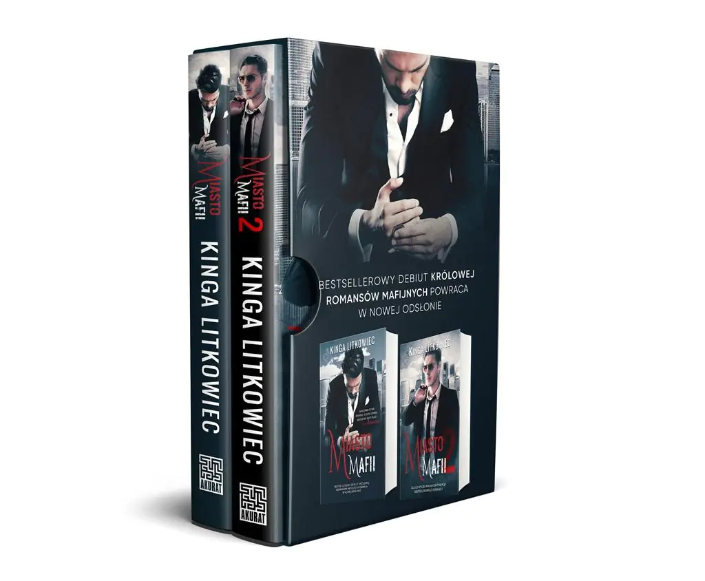Książka - Pakiet: Miasto mafii. Tom 1-2